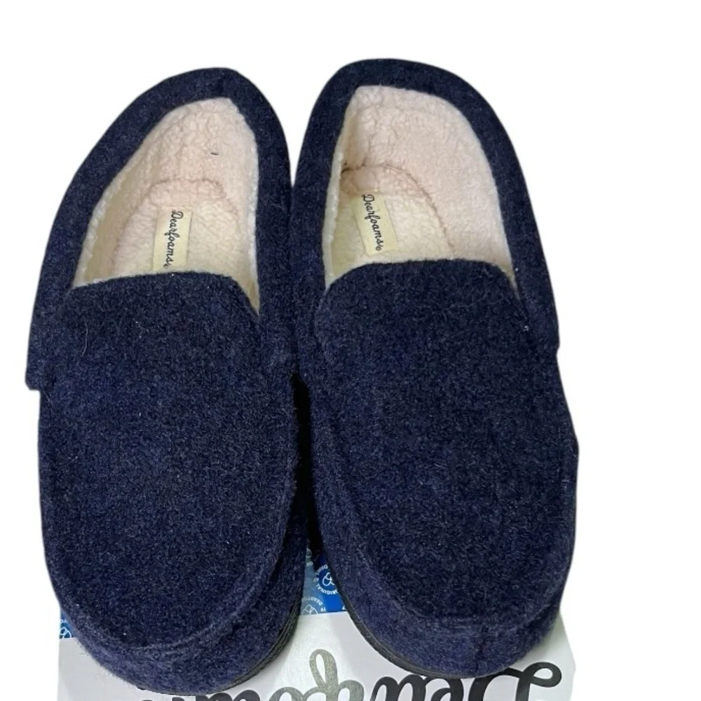 MNEW DEARFOAMS Kids' Amari Faux Fur Loafer Size 2/3